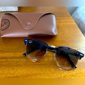 Clubmaster Fleck Ray-Ban Sunglasses